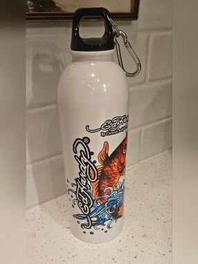 Ed Hardy by Christian Audigier Stainless Steel Water Bottle